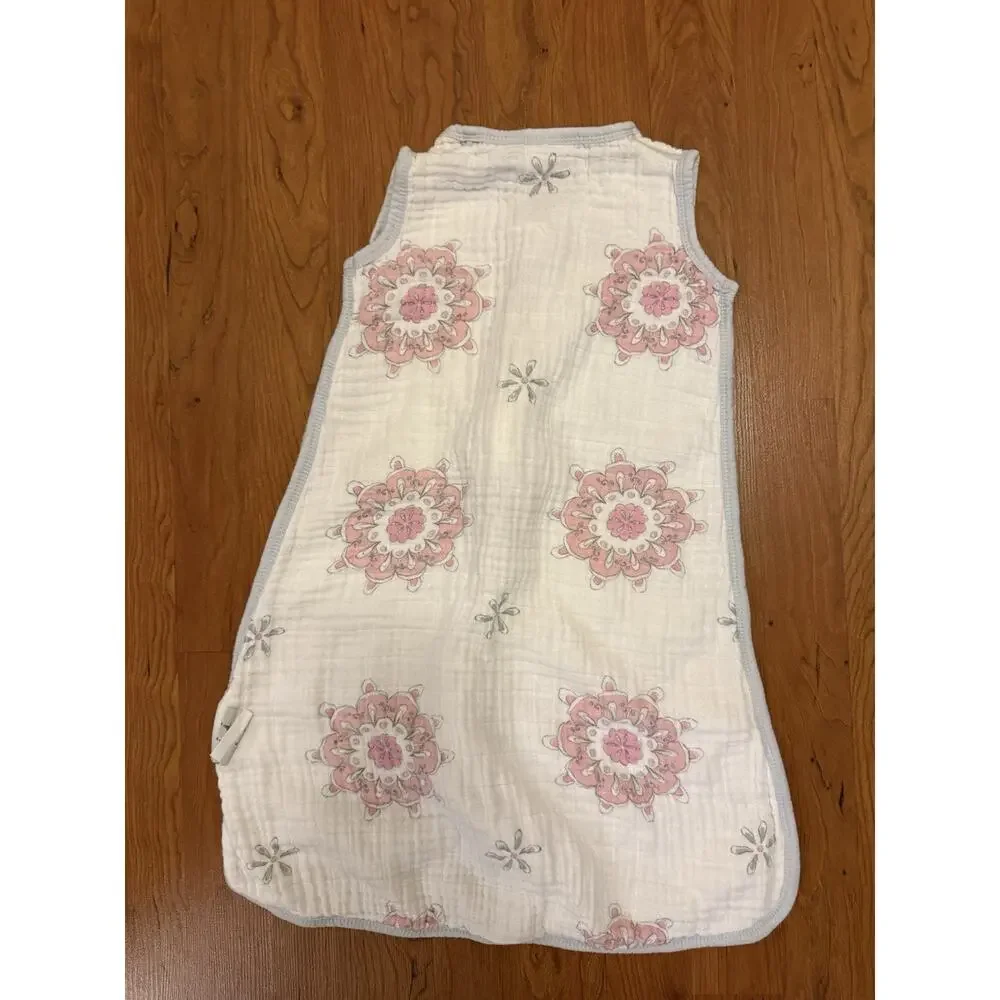 Aden + Anais Organic Cotton Muslin Sleeping Bag for Babies 0-6 Months Small